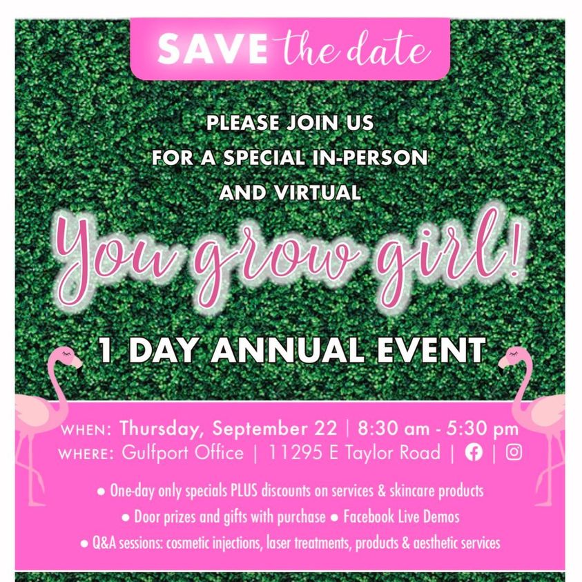 Save The Date – Thur., September 22 – You Grow Girl 1 Day Annual Event