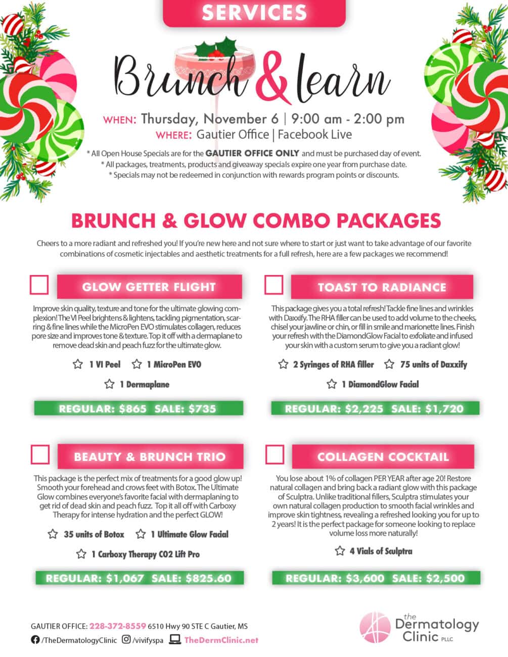 Gautier Open House 2025 - Brunch & Learn 1 Day Annual Event - Event Packet